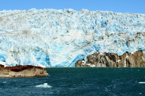 Perito Moreno Glacier. Pretty awesome to watch the colors pop out as the boat neared closer and closer.