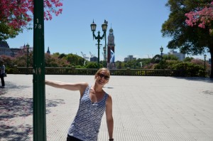 Self-guided walking tour through San Martin Square
