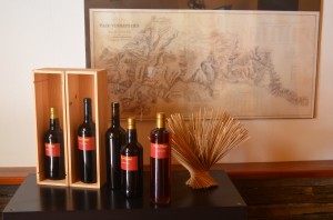Homebrewed Port wine at the Casa