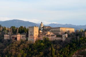 The Alhambra - the famous castle in Granada